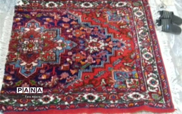 چطور موهای روی فرش را جمع کنیم؟